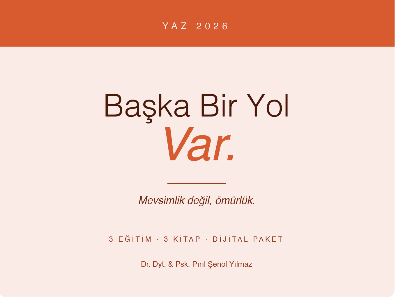 Başka Bir Yol Var.